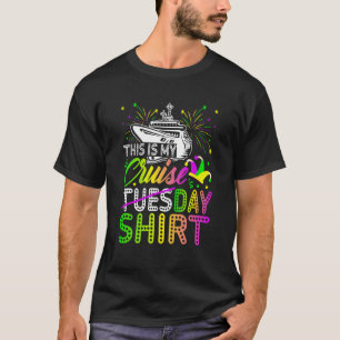 Mardi Gras Firande parad Boat Det här är min Cru T Shirt