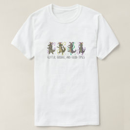 Mardi Gras-firande T-shirt