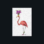 Mardi Gras Flamingo Fullt Canvastryck<br><div class="desc">Idéer och Helgdagar</div>