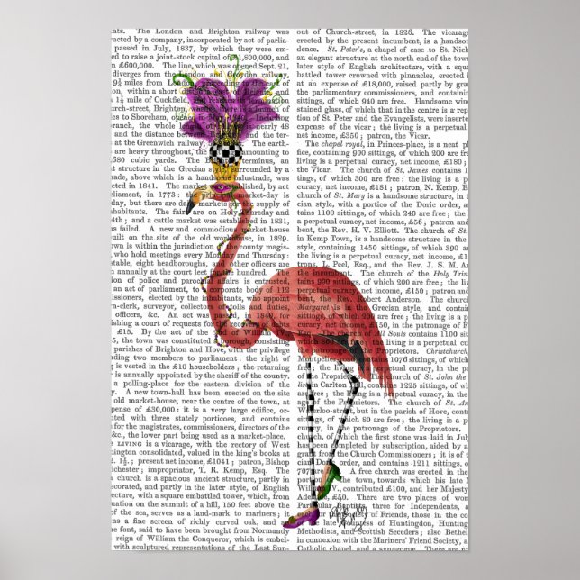 Mardi Gras Flamingo Fullt Poster (Framsidan)