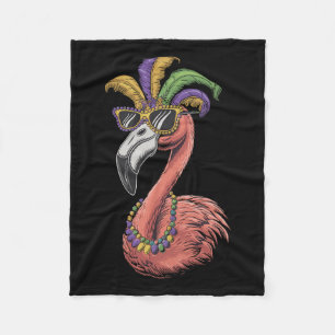 Mardi Gras Flamingo Mardi Gras Yall Costume W Fleecefilt