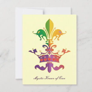 Mardi Gras Fleur de Krona