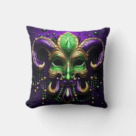 Mardi Gras Fleur De Lis Design 2024 Kudde