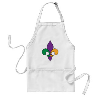 Mardi Gras Fleur de Lis Förkläde