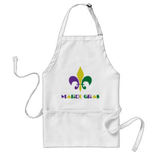 Mardi Gras ~ Fleur De Lis Förkläde