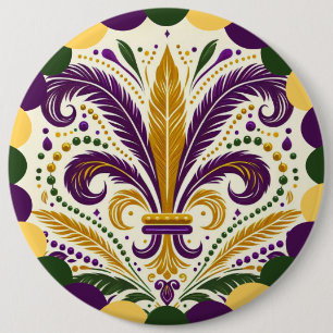 Mardi Gras fleur-de-lis Knapp