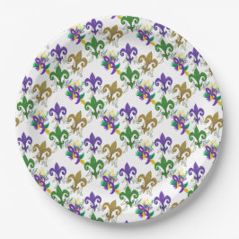 Mardi Gras fleur de lis party