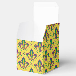 Mardi Gras Fleur De Lis Presentaskar