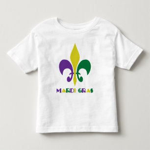 Mardi Gras ~ Fleur De Lis Tee