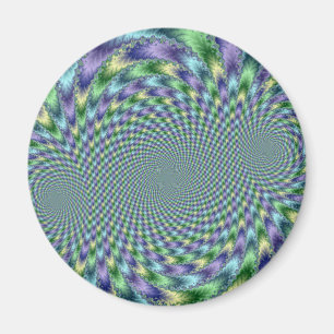Mardi Gras - Fractal Magnet