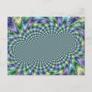 Mardi Gras - Fractal Vykort