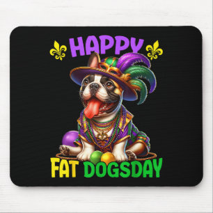Mardi Gras Fransk Bulldog Fat Dogsday Frenchie Mar Musmatta