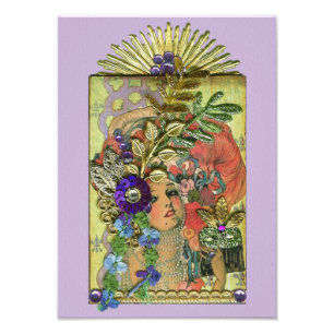 Mardi Gras Frolic Photo Print Fototryck