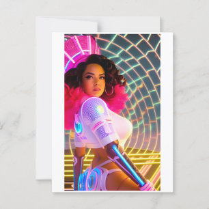 Mardi Gras Galaxy Queen Vykort