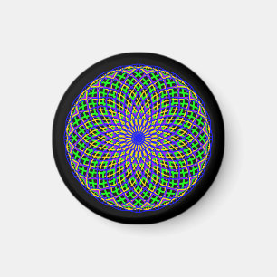 Mardi Gras Galenhet Magnet