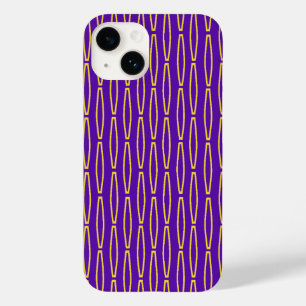 Mardi Gras Geometric Repeat