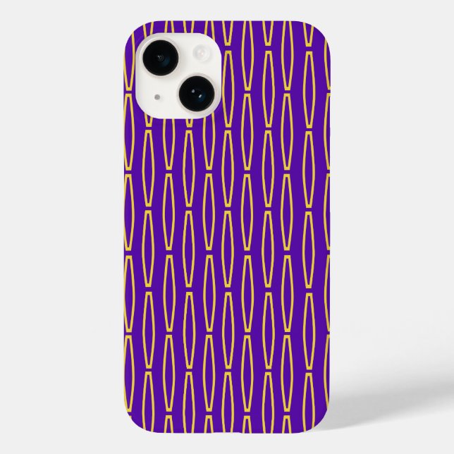 Mardi Gras Geometric Repeat (Baksida)
