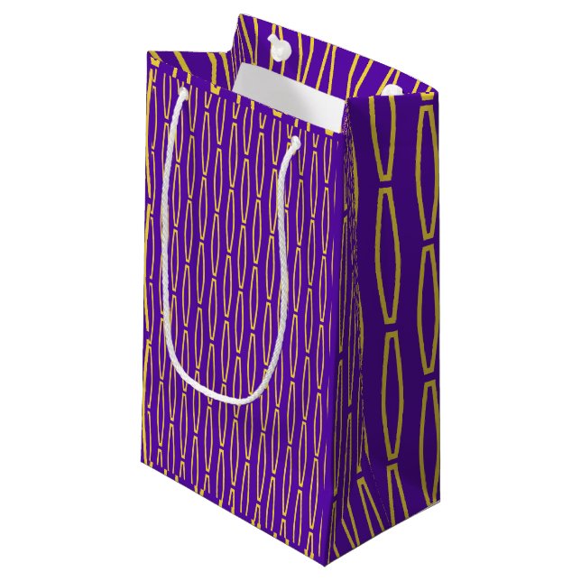 Mardi Gras Geometric Repeat (Framsidan Vinklad)