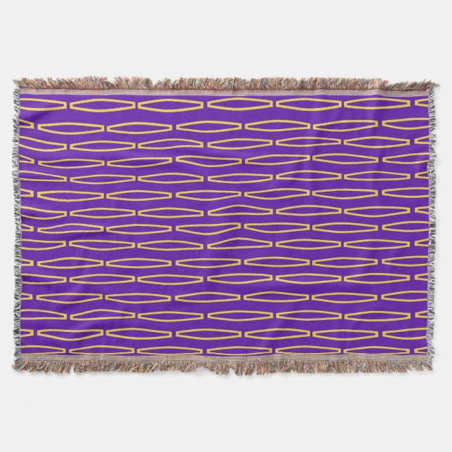 Mardi Gras Geometric Repeat Filt (Framsidan)