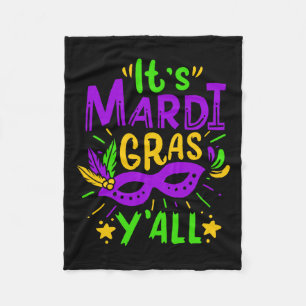 Mardi Gras Gift Fleecefilt