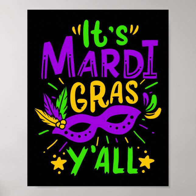 Mardi Gras Gift Poster (Framsidan)