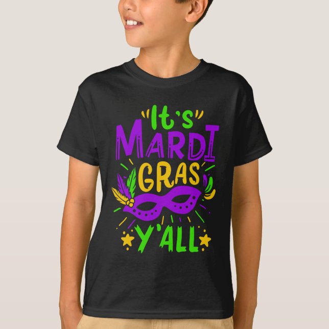 Mardi Gras Gift T Shirt (Framsida)