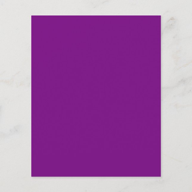 Mardi Gras Grönt & Lila Flyer (Baksidan)