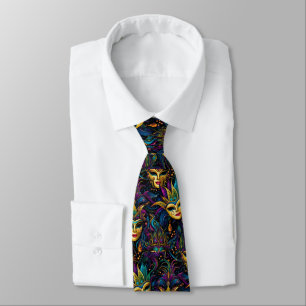 Mardi Gras Guldmasker Slips