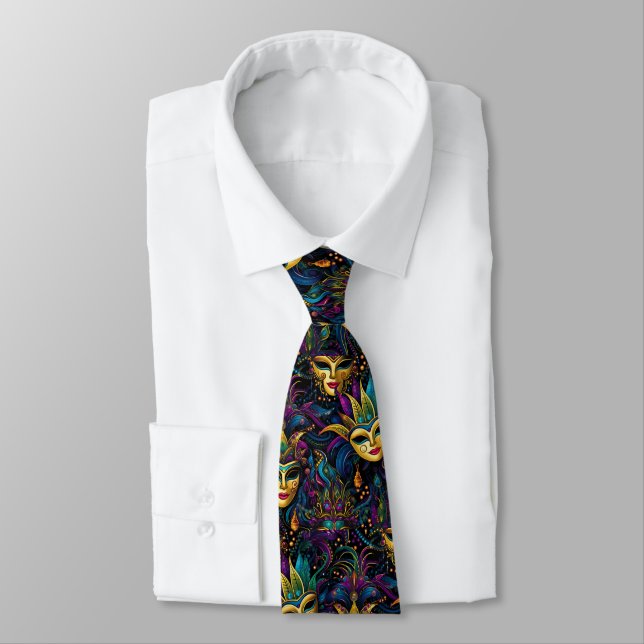 Mardi Gras Guldmasker Slips (Bunden)
