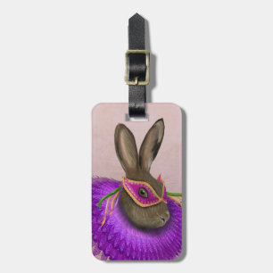 Mardi Gras Hare 4 Bagagebricka