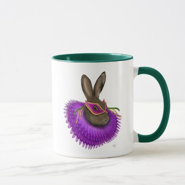 Mardi Gras Hare 4 Mugg (Höger)