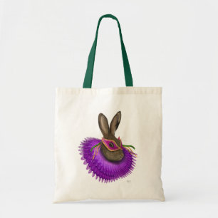 Mardi Gras Hare 4 Tygkasse