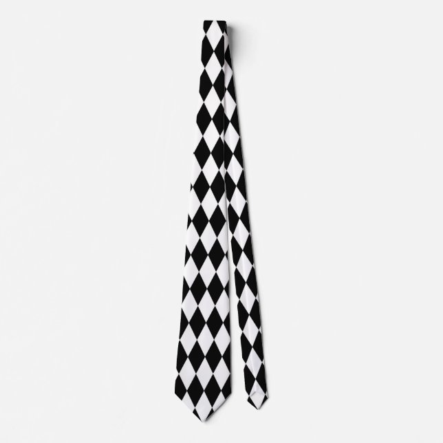 Mardi Gras Harlequin Hex Black White Slips (Framsida)