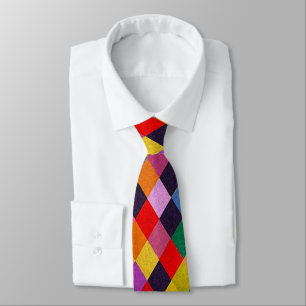 MARDI GRAS HARLEQUIN MÖNSTER Colorful Rhombi Slips
