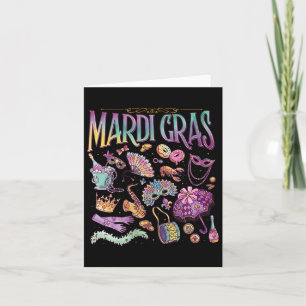 Mardi Gras-helg rolig Louisiana  Kort