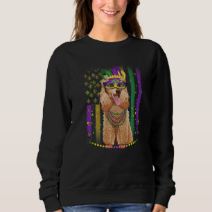 Mardi Gras Hund Karneval Pudel Hund Narren Pet Val T Shirt