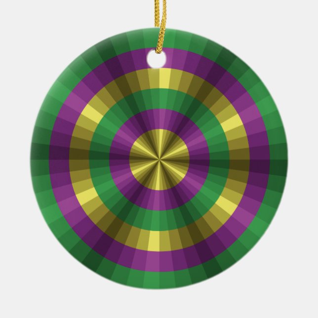 Mardi Gras Illusion Ornament (Framsidan)