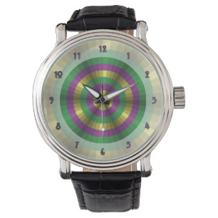 Mardi Gras Illusionsur Armbandsur