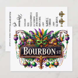 Mardi Gras - Inbjudan till Cocktail-partiet