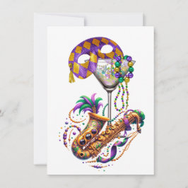 Mardi Gras - Inbjudan till Cocktail-partiet