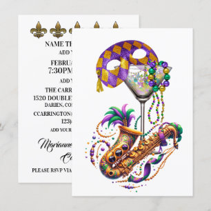 Mardi Gras - Inbjudan till Cocktail-partiet