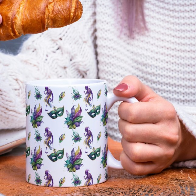 Mardi Gras Inspired Mugg (Skapare uppladdad)
