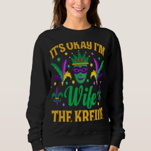 Mardi Gras Jag är med Krewe New Orlean T Shirt