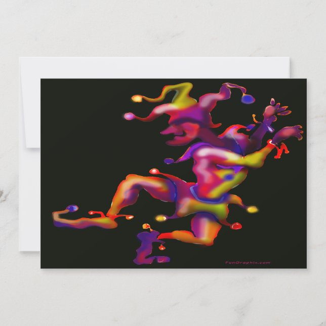 Mardi Gras Jester (Framsida)