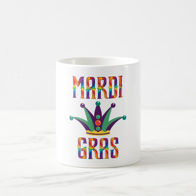 Mardi Gras Kaffemugg (Center)