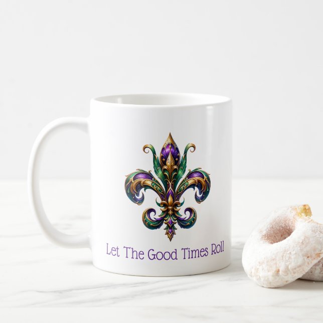 Mardi Gras  Kaffemugg (Med munk)