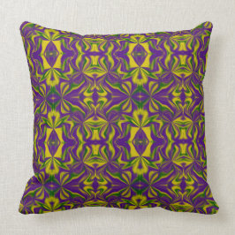 Mardi Gras Kaleidoscope Kudde