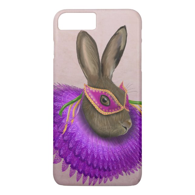 Mardi Gras-kanin 4 Case-Mate iPhone Skal (Baksida)