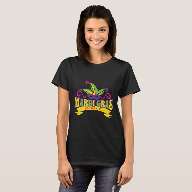 Mardi Gras Kansas City Tee (Hel framsida)