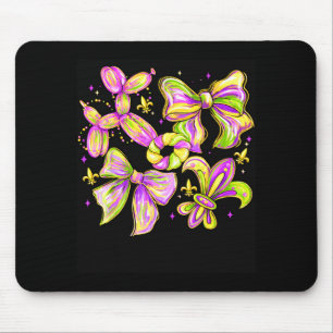 Mardi Gras karneval Coquette Bow King Cake Fleur D Musmatta